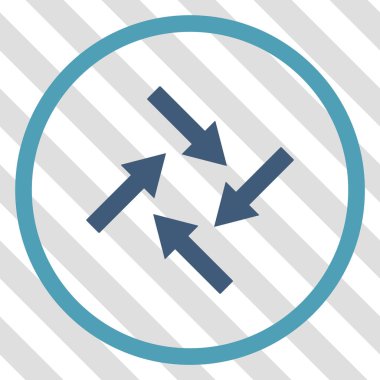 Merkezcil okları vektör simgesi