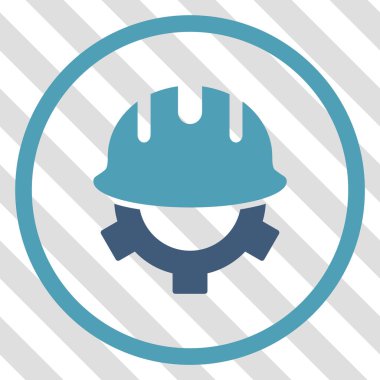 Geliştirme kask vektör simgesi