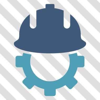 Geliştirme kask vektör simgesi