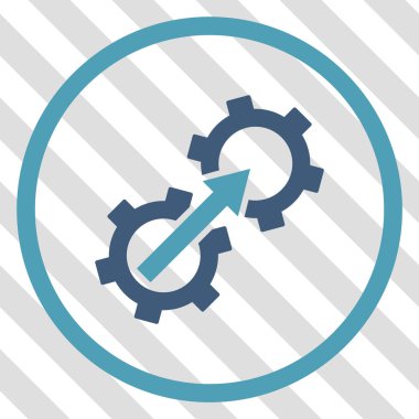 Dişli Tümleştirme vektör simgesi