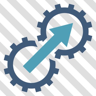 Dişli Tümleştirme vektör simgesi