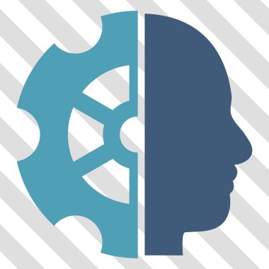 Akıl vektör simgesi