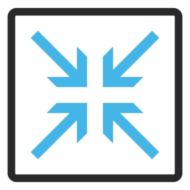 Oklar çerçeveli vektör simge collide