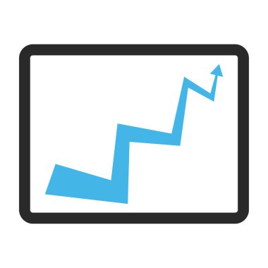 Eğri ok vektör simge çerçeveli