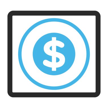 Finans vektör simge çerçeveli