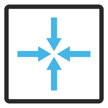 Etkisi okları vektör simge çerçeveli