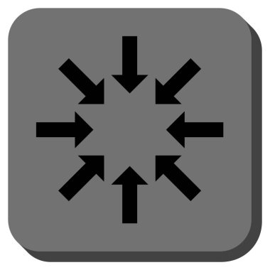 Oklar yuvarlatılmış kare vektör simge Daralt