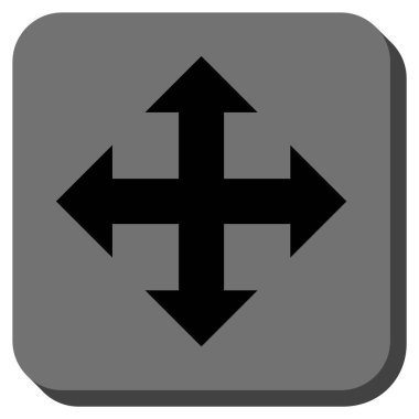 Yuvarlatılmış Kare vektör simgesini genişletin