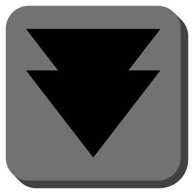 Yuvarlatılmış Kare vektör simgesi taşı