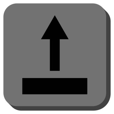 Yuvarlatılmış Kare vektör simge çekin