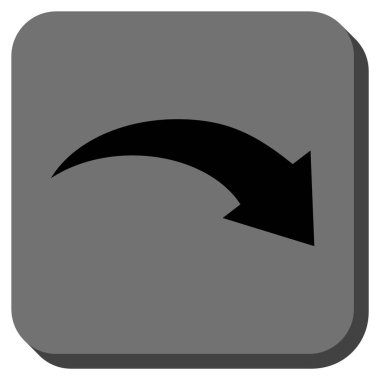 Yuvarlatılmış Kare vektör simge Yinele