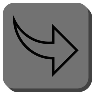 Yuvarlatılmış Kare vektör simge Yinele