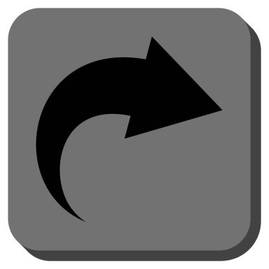 Yuvarlatılmış Kare vektör simge Yinele