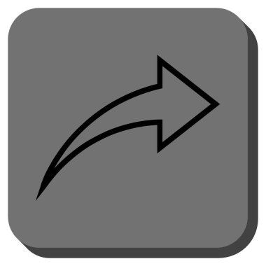 Yuvarlatılmış Kare vektör simge Yinele