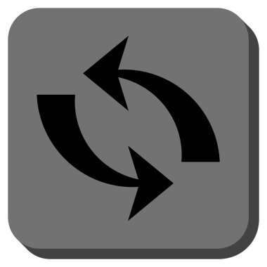 Yuvarlatılmış Kare vektör simge Yenile