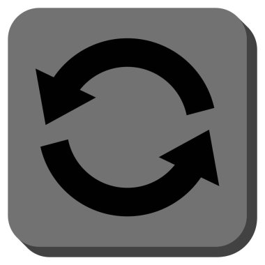 Yuvarlatılmış Kare vektör simge Yenile