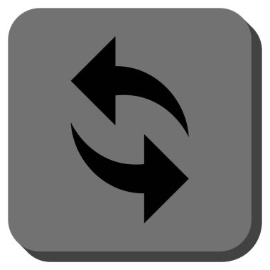 Yuvarlatılmış Kare vektör simge Yenile