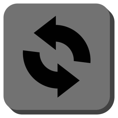 Yuvarlatılmış Kare vektör simge Yenile