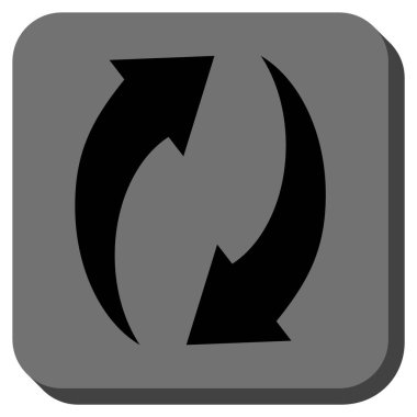 Yuvarlatılmış Kare vektör simge Yenile