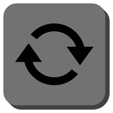 Yuvarlatılmış Kare vektör simge Yenile