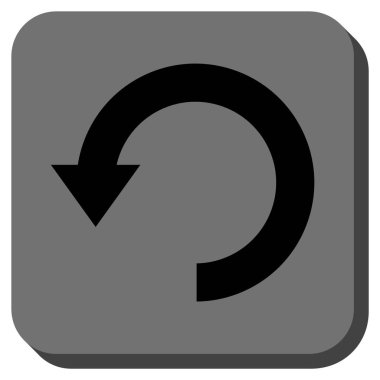 Yuvarlatılmış Kare vektör simgesi Döndür