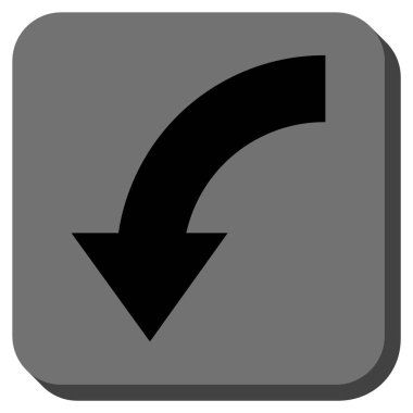 Yuvarlatılmış Kare vektör simgesi Döndür