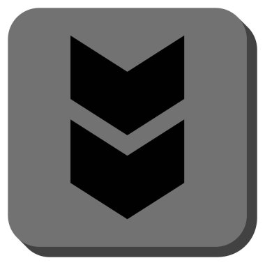 Yuvarlatılmış Kare vektör simgesi kaydır