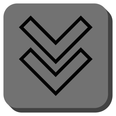 Yuvarlatılmış Kare vektör simgesi kaydır