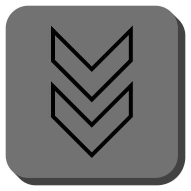 Yuvarlatılmış Kare vektör simgesi kaydır