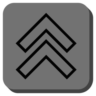 Yuvarlatılmış Kare vektör simge kayması