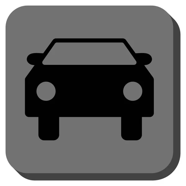 Icona vettoriale quadrata arrotondata auto — Vettoriale Stock