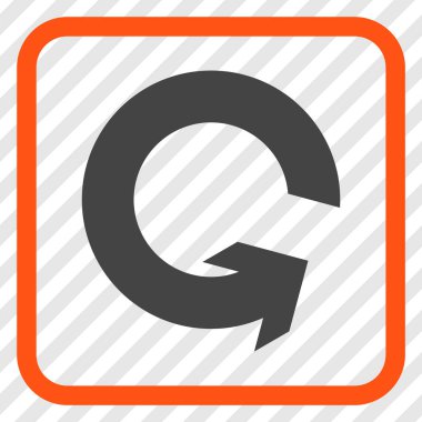 Bir çerçeve içinde CCW vektör simge döndürmek