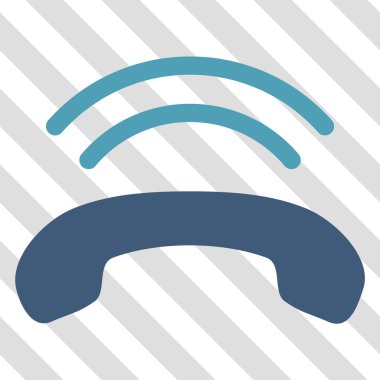 Telefon zil vektör simgesi