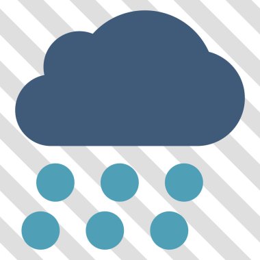 yağmur bulutu vektör simgesi