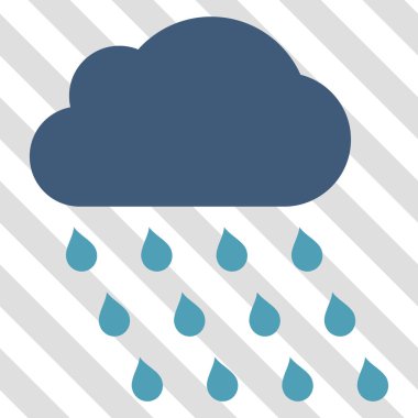 yağmur bulutu vektör simgesi