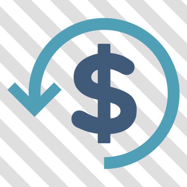 Geri ödeme vektör simgesi