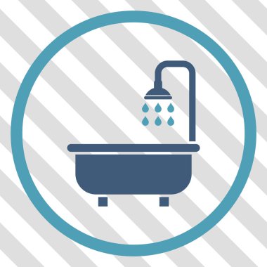 Duş Banyo vektör simgesi