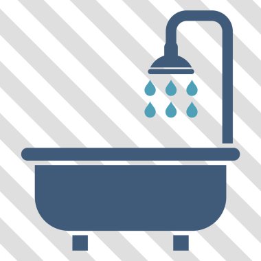 Duş Banyo vektör simgesi