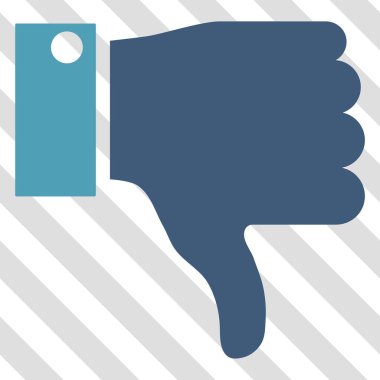 başparmak aşağı vektör simgesi