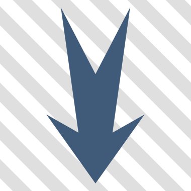 ok aşağı vektör simgesi