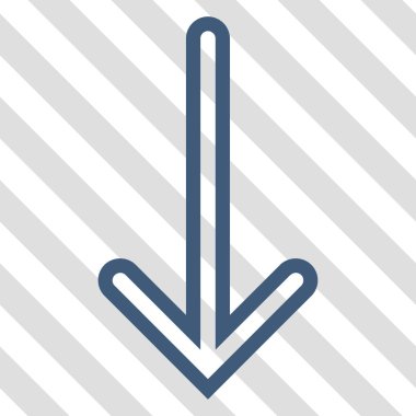 ok aşağı vektör simgesi