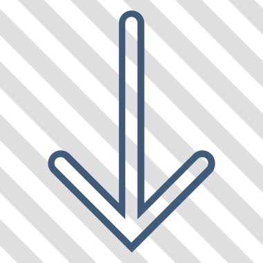 ok aşağı vektör simgesi