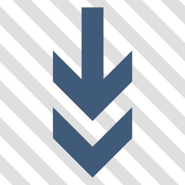 ok aşağı vektör simgesi