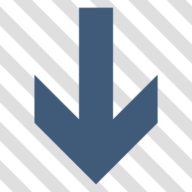 ok aşağı vektör simgesi