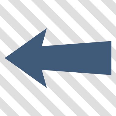 Ok sol vektör simgesi