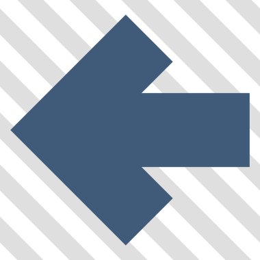 Ok sol vektör simgesi