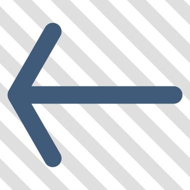 Ok sol vektör simgesi