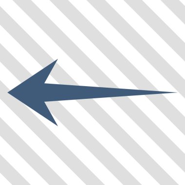 Ok sol vektör simgesi