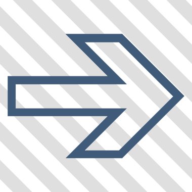 ok sağ vektör simgesi