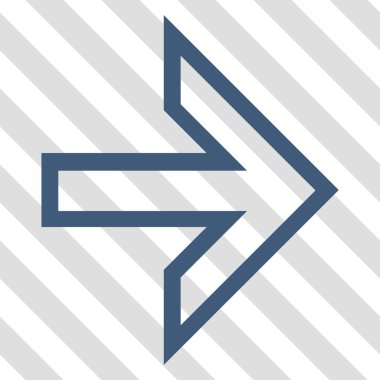 ok sağ vektör simgesi